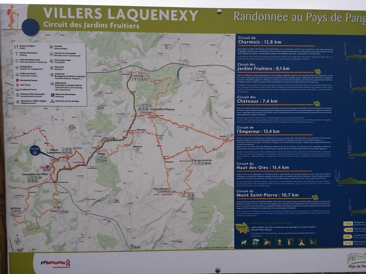 Au bonheur des mésanges Lejlighed Laquenexy Eksteriør billede